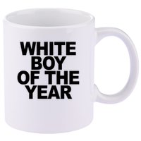 White Boy Of The Year 11oz C Handle Ceramic Mug
