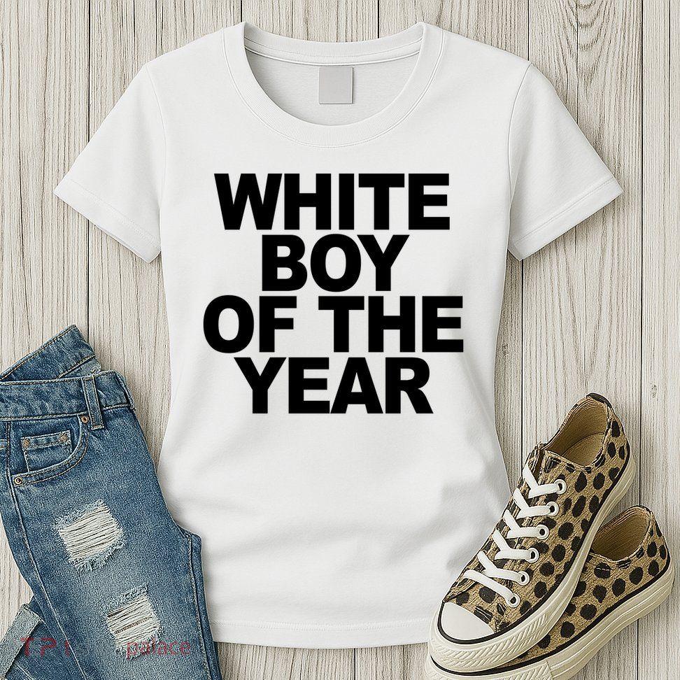 White Boy Of The Year Womens T-Shirt