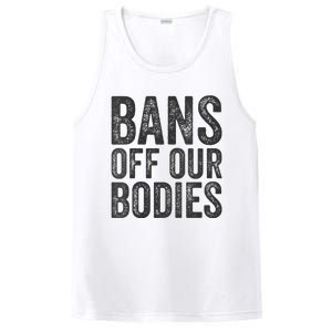 Womens Bans Off Our Bodies Pro Choice Protest Quote Saying Meme PosiCharge Competitor Tank