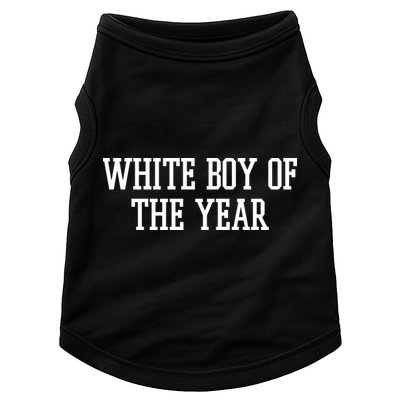 White Boy Of The Year Doggie Tank
