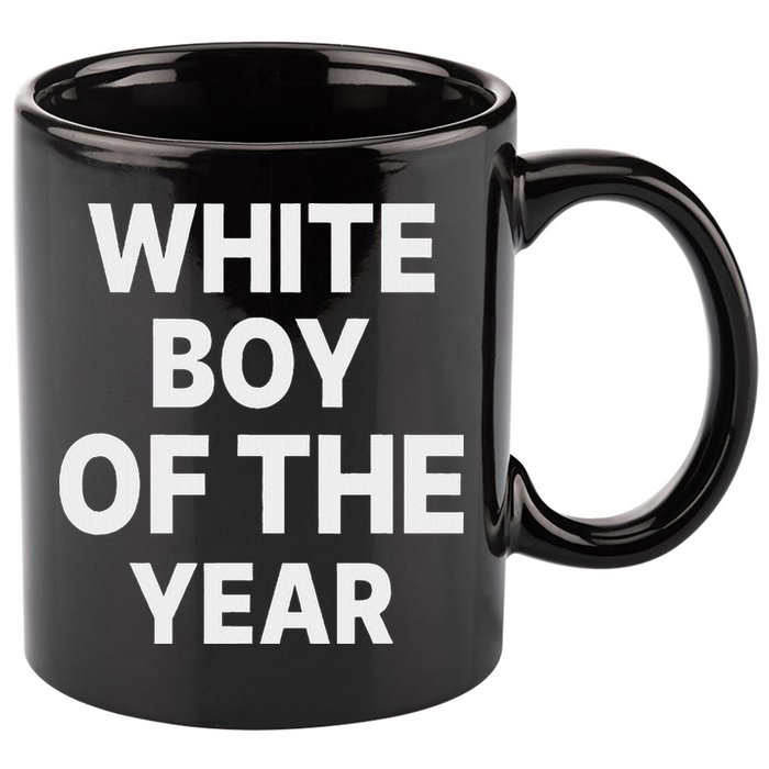White Boy Of The Year 11oz C Handle Ceramic Mug