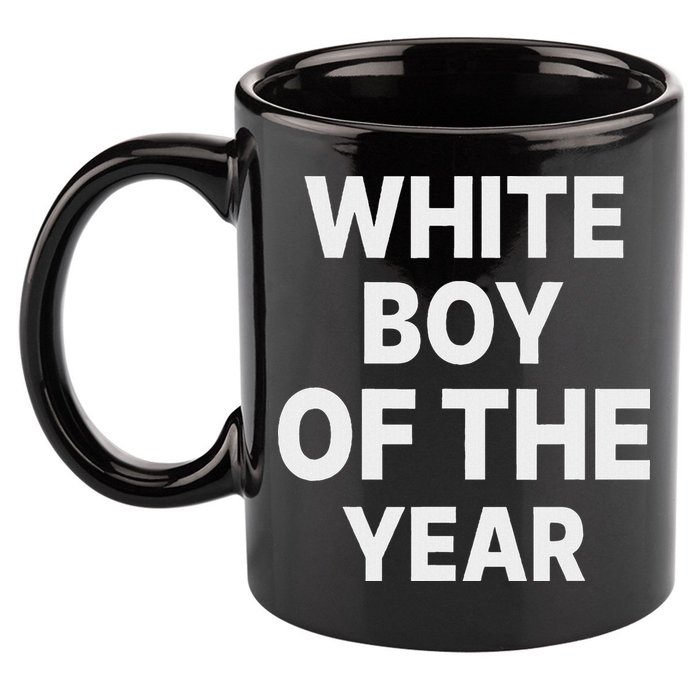 White Boy Of The Year 11oz C Handle Ceramic Mug