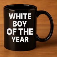 White Boy Of The Year 11oz C Handle Ceramic Mug