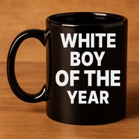 White Boy Of The Year 11oz C Handle Ceramic Mug