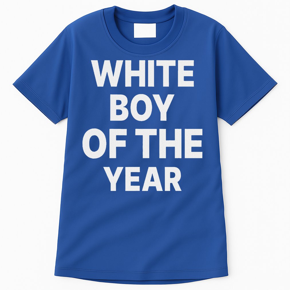 White Boy Of The Year Tall T-Shirt