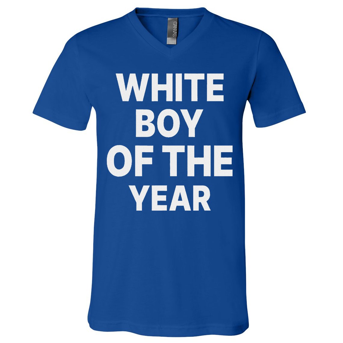 White Boy Of The Year V-Neck T-Shirt