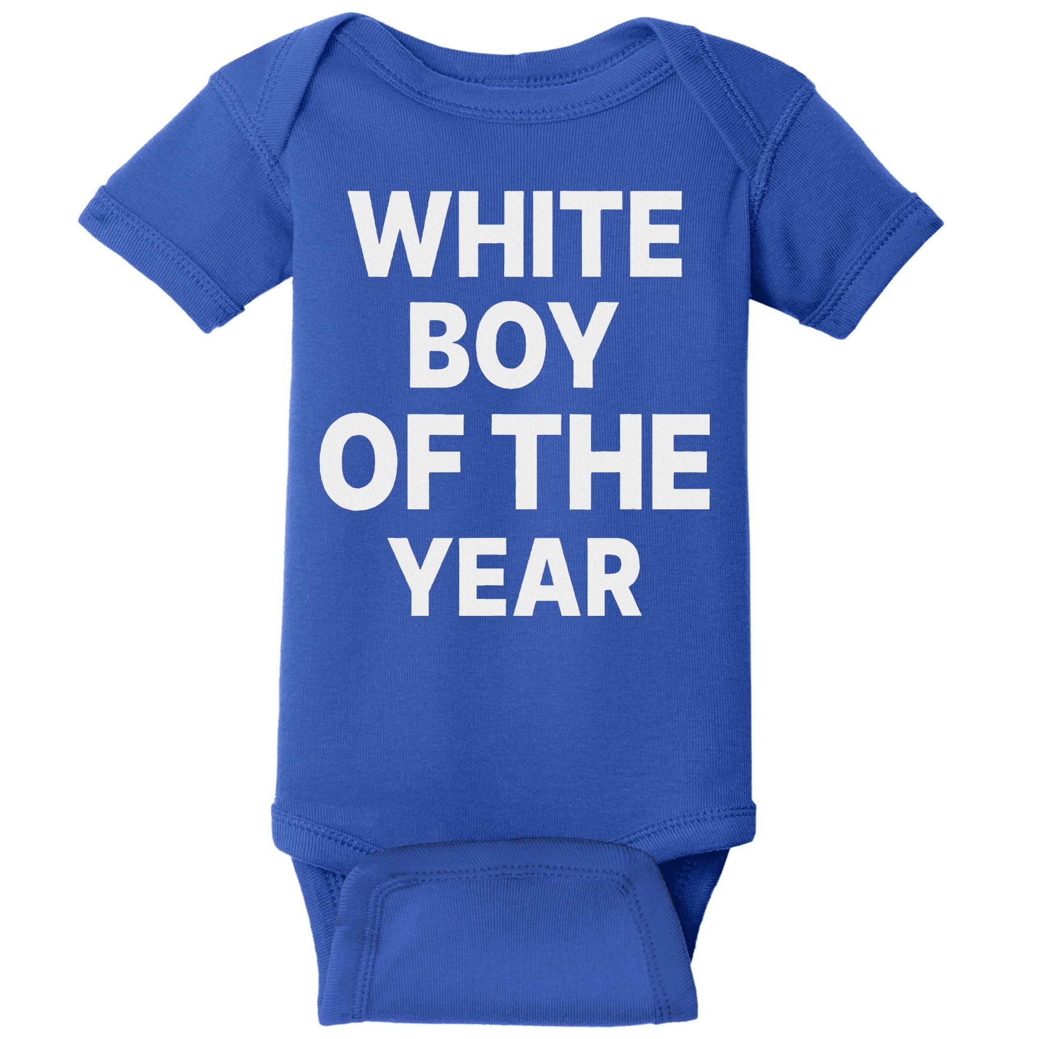 White Boy Of The Year Baby Bodysuit