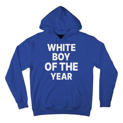 White Boy Of The Year Tall Hoodie