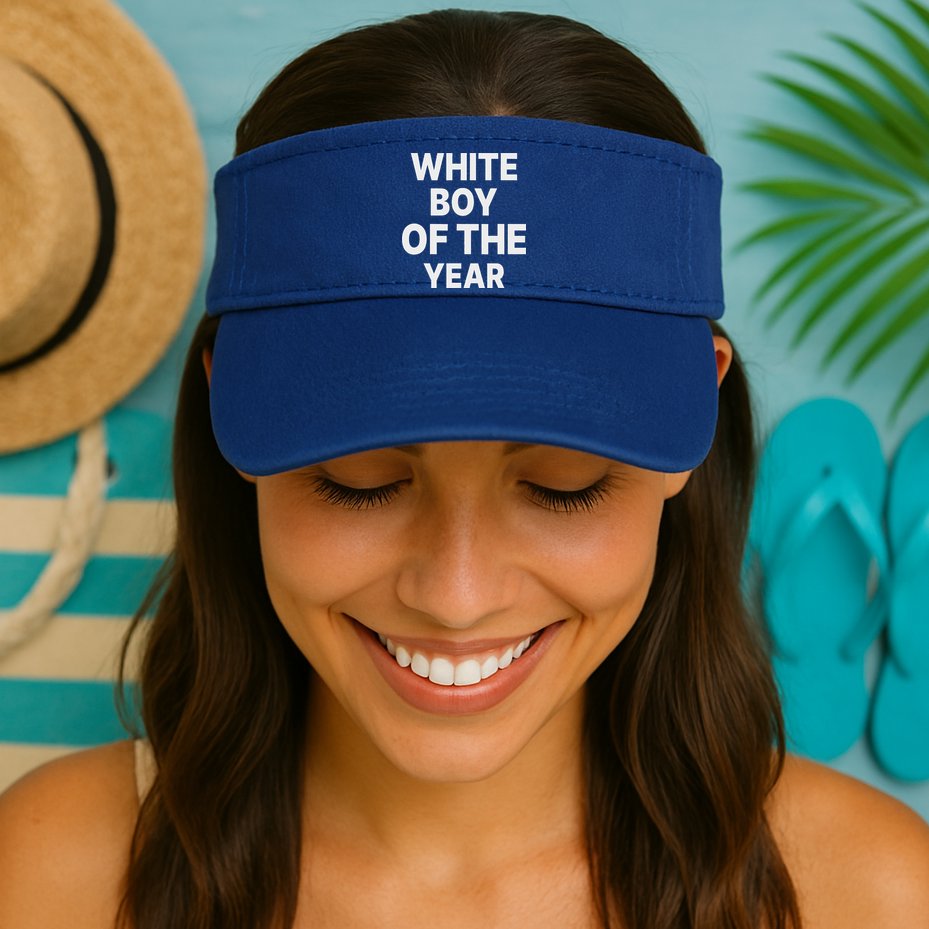 White Boy Of The Year Visor
