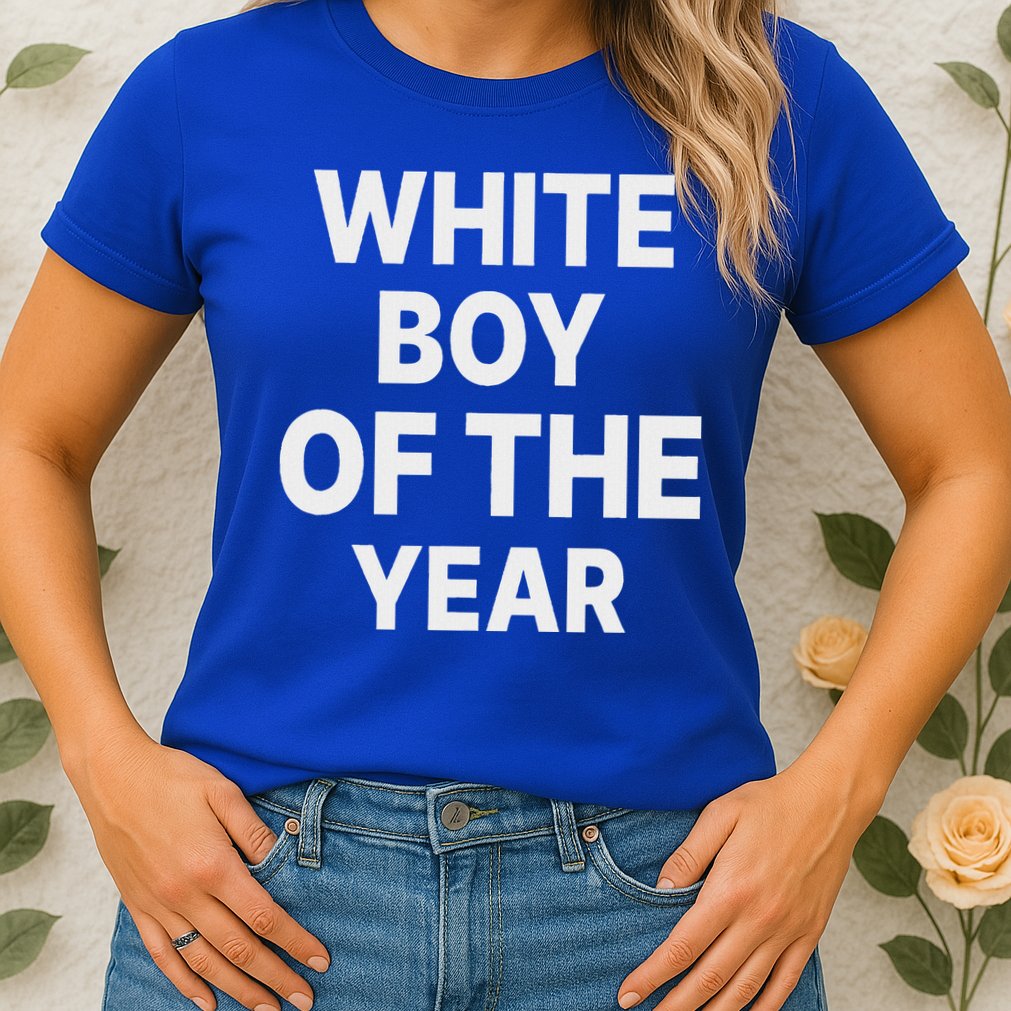 White Boy Of The Year Womens T-Shirt