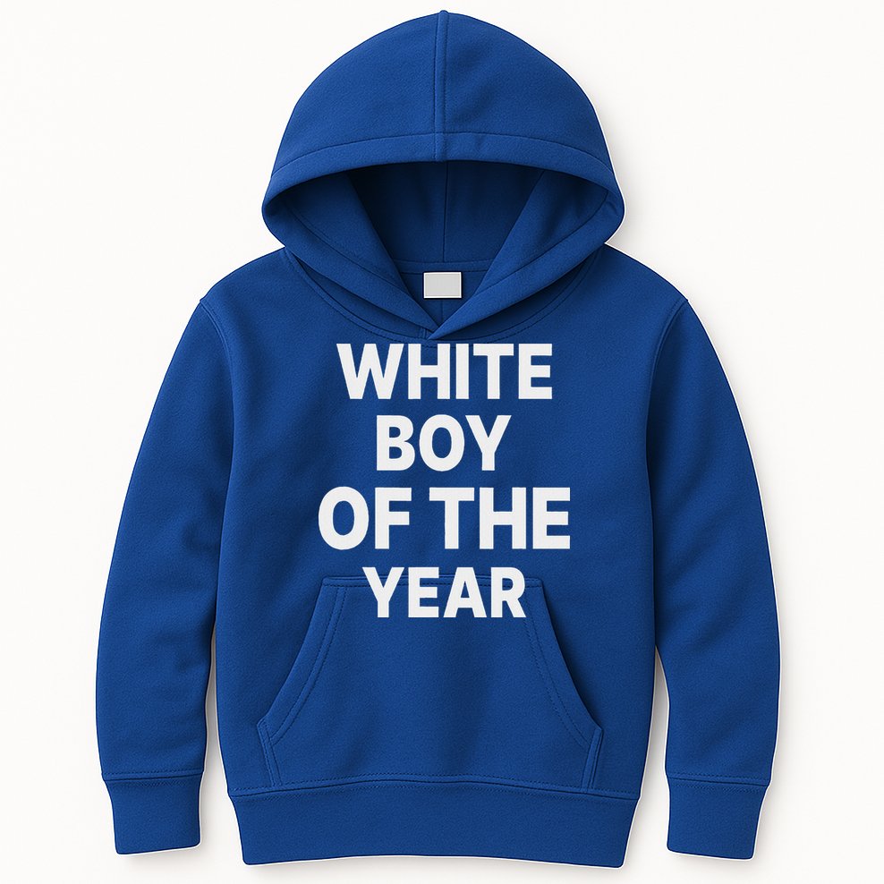 White Boy Of The Year Kids Hoodie