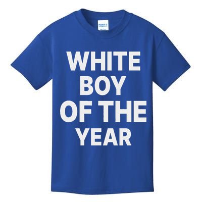 White Boy Of The Year Kids T-Shirt