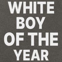 White Boy Of The Year Cotton Canvas Backpack