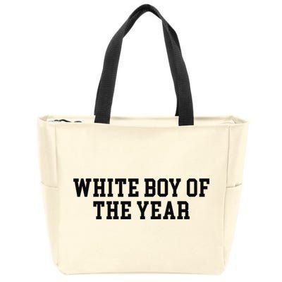 White Boy Of The Year Zip Tote Bag