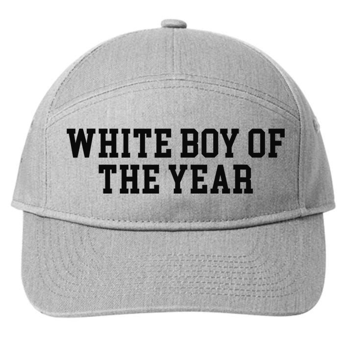 White Boy Of The Year 7-Panel Snapback Hat