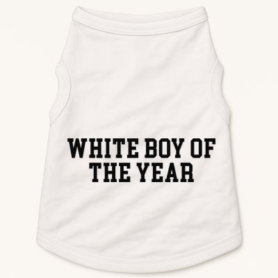 White Boy Of The Year Doggie Tank