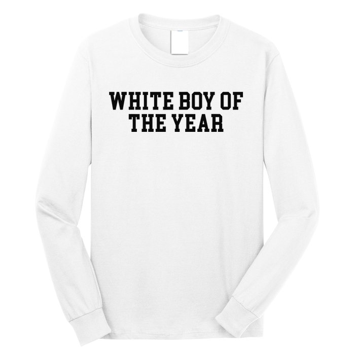 White Boy Of The Year Long Sleeve Shirt