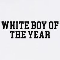 White Boy Of The Year Tall T-Shirt
