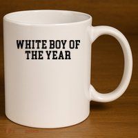 White Boy Of The Year 11oz C Handle Ceramic Mug