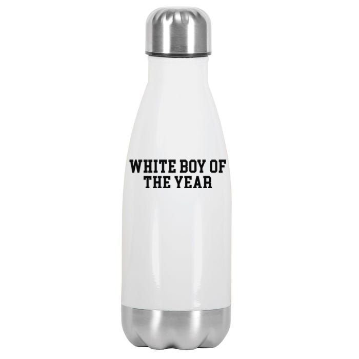 White Boy Of The Year Stainless Steel Insulated Water Bottle