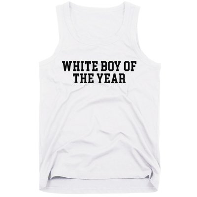 White Boy Of The Year Tank Top