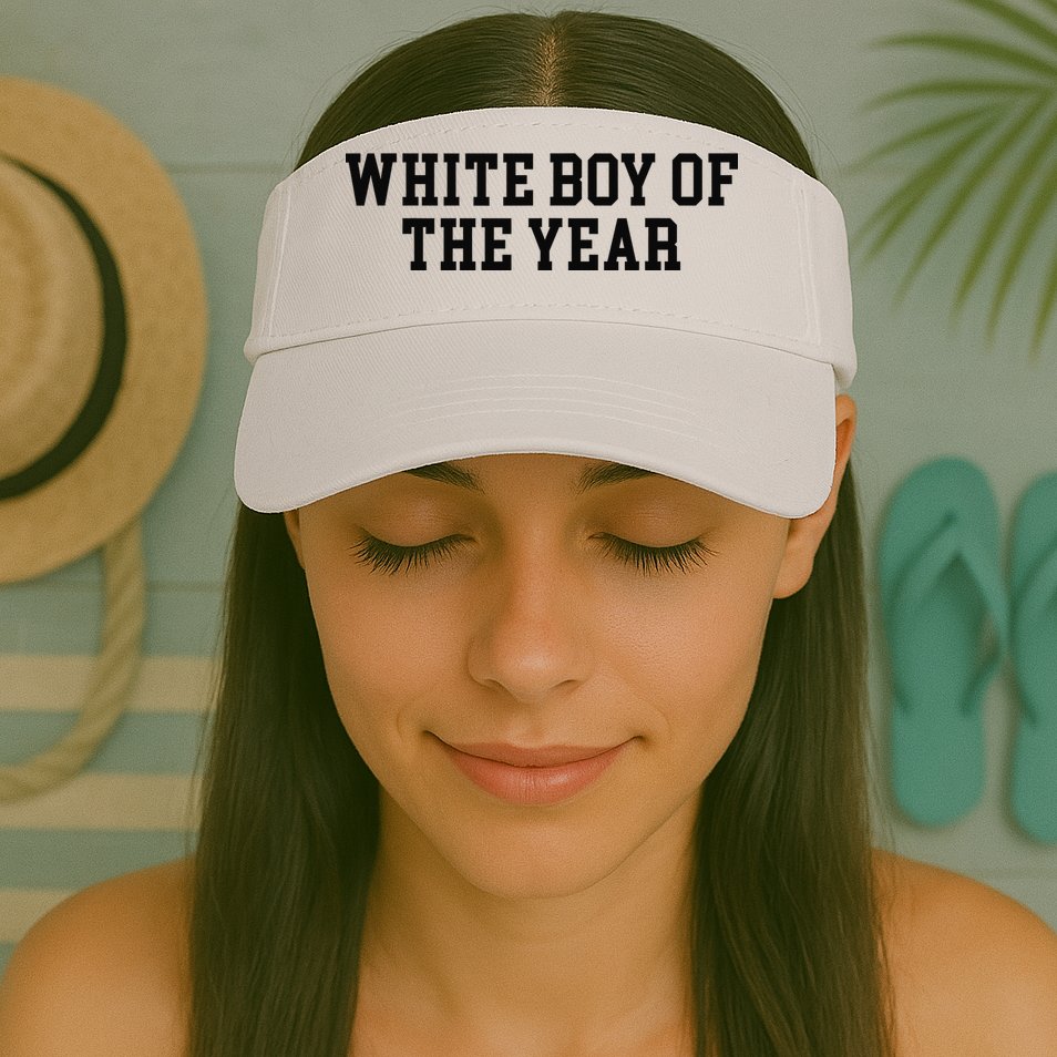 White Boy Of The Year Visor
