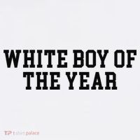 White Boy Of The Year Wool Snapback Cap