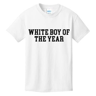 White Boy Of The Year Kids T-Shirt