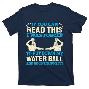 Water Ball Polo Team Swimming Sport Waterpolo Players T-Shirt