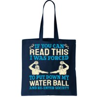 Water Ball Polo Team Swimming Sport Waterpolo Players Tote Bag