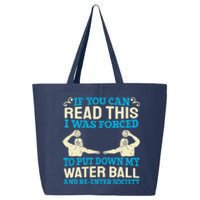 Water Ball Polo Team Swimming Sport Waterpolo Players 25L Jumbo Tote