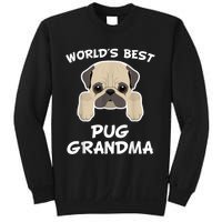 World's Best Pug Grandma Dog Granddog Sweatshirt