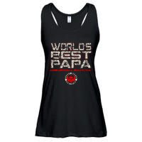 World’S Best Papa Ladies Essential Flowy Tank