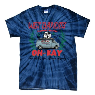 Wet Bandits Plumbing Heating Est 1990 Oh Kay Horror Character Tie-Dye T-Shirt