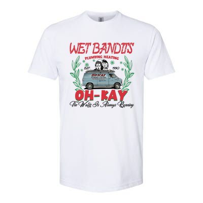 Wet Bandits Plumbing Heating Est 1990 Oh Kay Horror Character Softstyle CVC T-Shirt