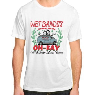 Wet Bandits Plumbing Heating Est 1990 Oh Kay Horror Character Adult ChromaSoft Performance T-Shirt