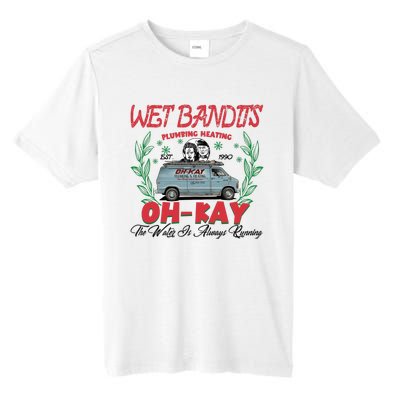 Wet Bandits Plumbing Heating Est 1990 Oh Kay Horror Character Tall Fusion ChromaSoft Performance T-Shirt