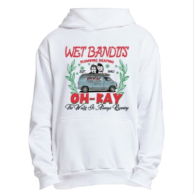 Wet Bandits Plumbing Heating Est 1990 Oh Kay Horror Character Urban Pullover Hoodie