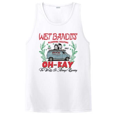 Wet Bandits Plumbing Heating Est 1990 Oh Kay Horror Character PosiCharge Competitor Tank