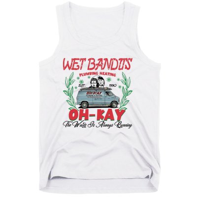 Wet Bandits Plumbing Heating Est 1990 Oh Kay Horror Character Tank Top