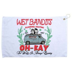 Wet Bandits Plumbing Heating Est 1990 Oh Kay Horror Character Grommeted Golf Towel