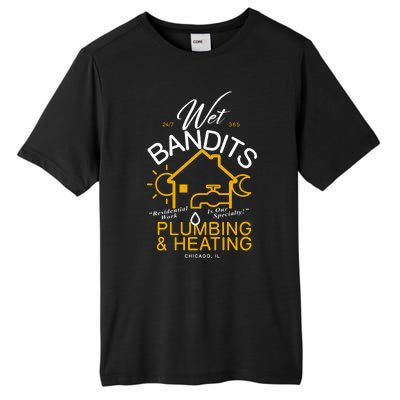 Wet Bandits Plumbing & Heating Chicago Tall Fusion ChromaSoft Performance T-Shirt