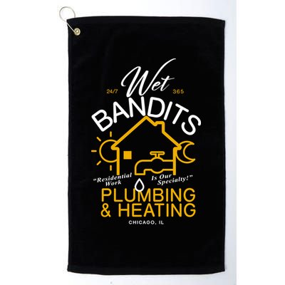Wet Bandits Plumbing & Heating Chicago Golf Towel