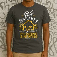 Wet Bandits Plumbing & Heating Chicago T-Shirt
