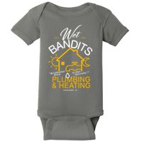 Wet Bandits Plumbing & Heating Chicago Baby Bodysuit