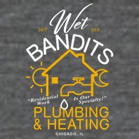 Wet Bandits Plumbing & Heating Chicago Baby Bodysuit