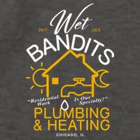 Wet Bandits Plumbing & Heating Chicago Vector Backpack