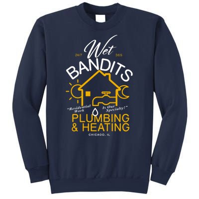 Wet Bandits Plumbing & Heating Chicago Sweatshirt