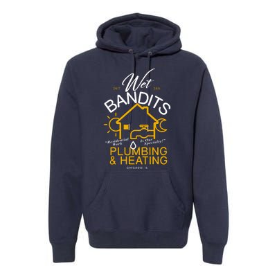 Wet Bandits Plumbing & Heating Chicago Premium Hoodie