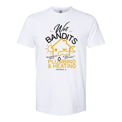 Wet Bandits Plumbing & Heating Chicago Softstyle® CVC T-Shirt